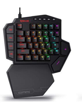 One-Handed RGB Gaming Keypad with 42 Tactical Keys for Ultimate Performance